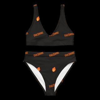 Fire Empire Flames Bikini White