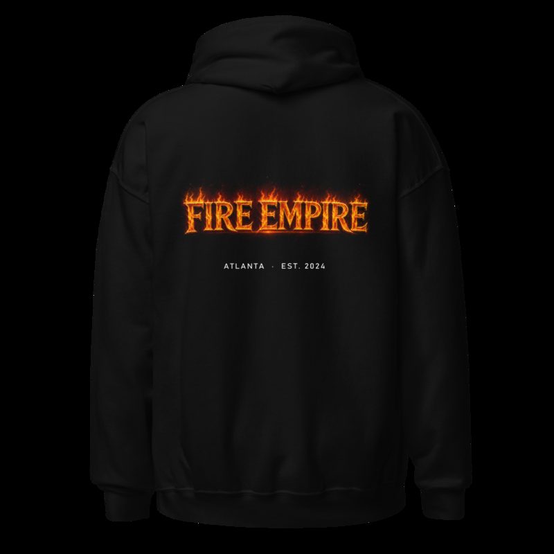 Fire Empire Back Print Hoodie