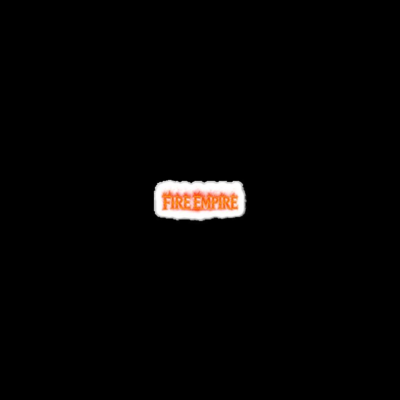 Fire Empire Flame Logo Sticker