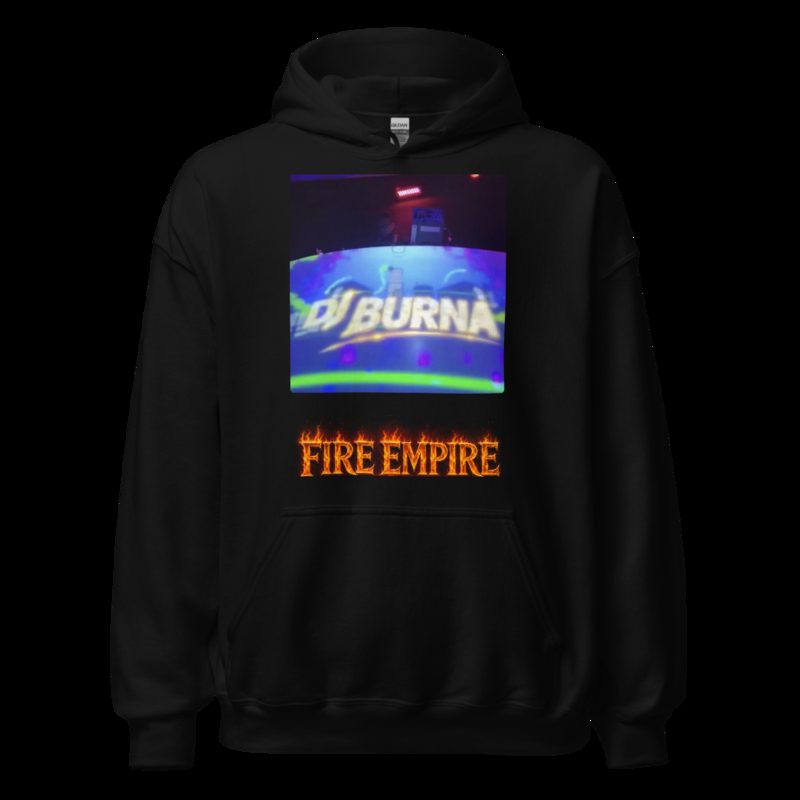 Fire Empire Art Hoodie - DJ Burna