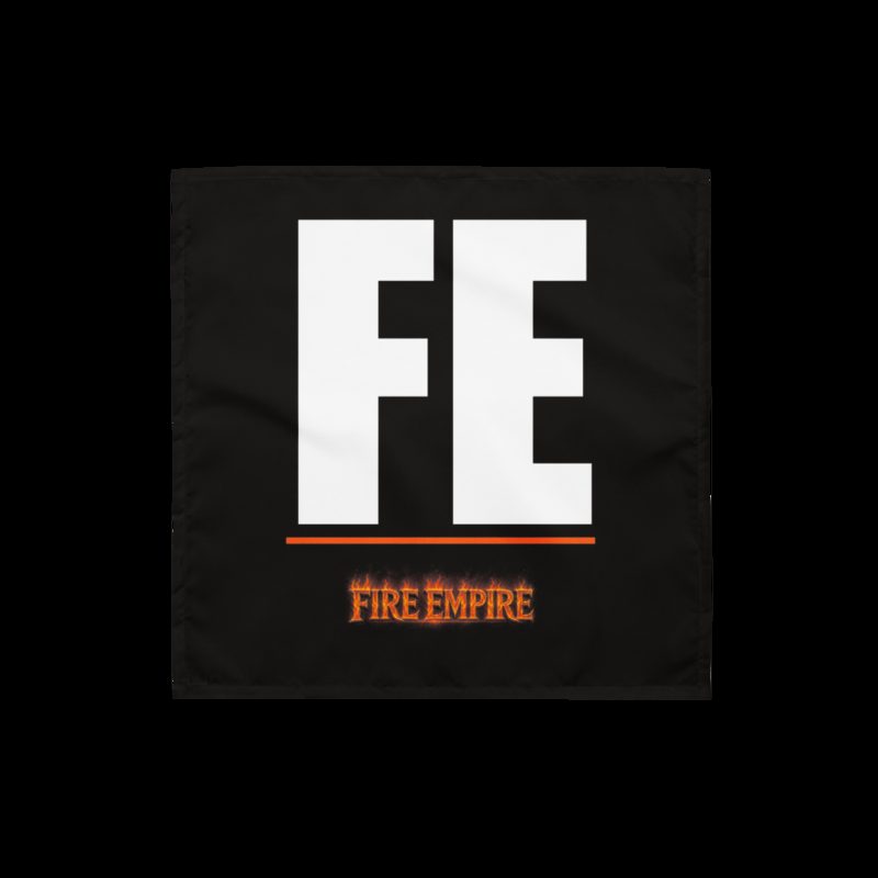 Fire Empire FE Monogram Water Bottle White