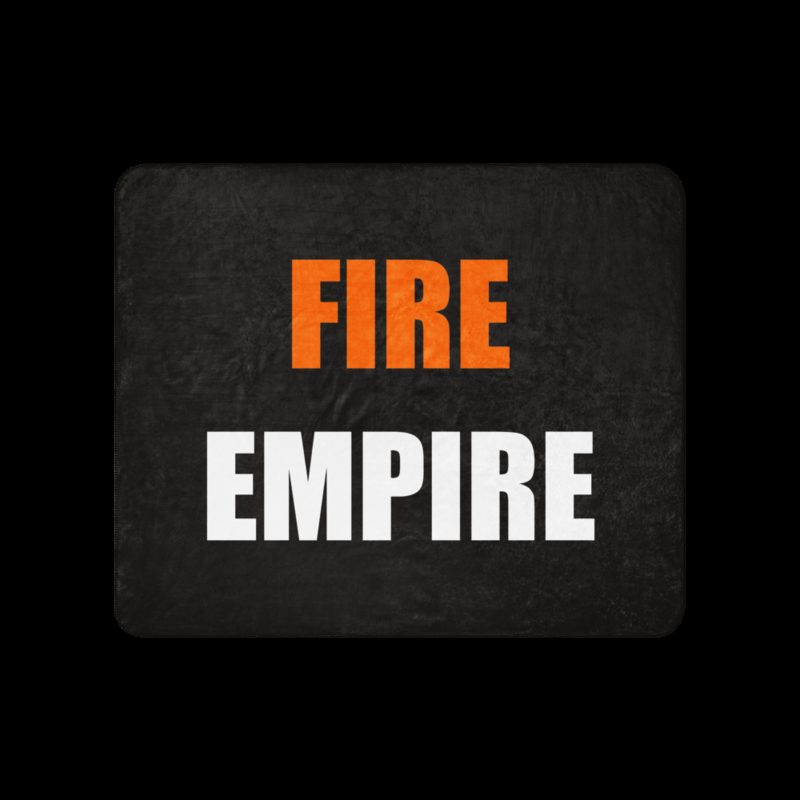 Fire Empire Stacked Sherpa Blanket
