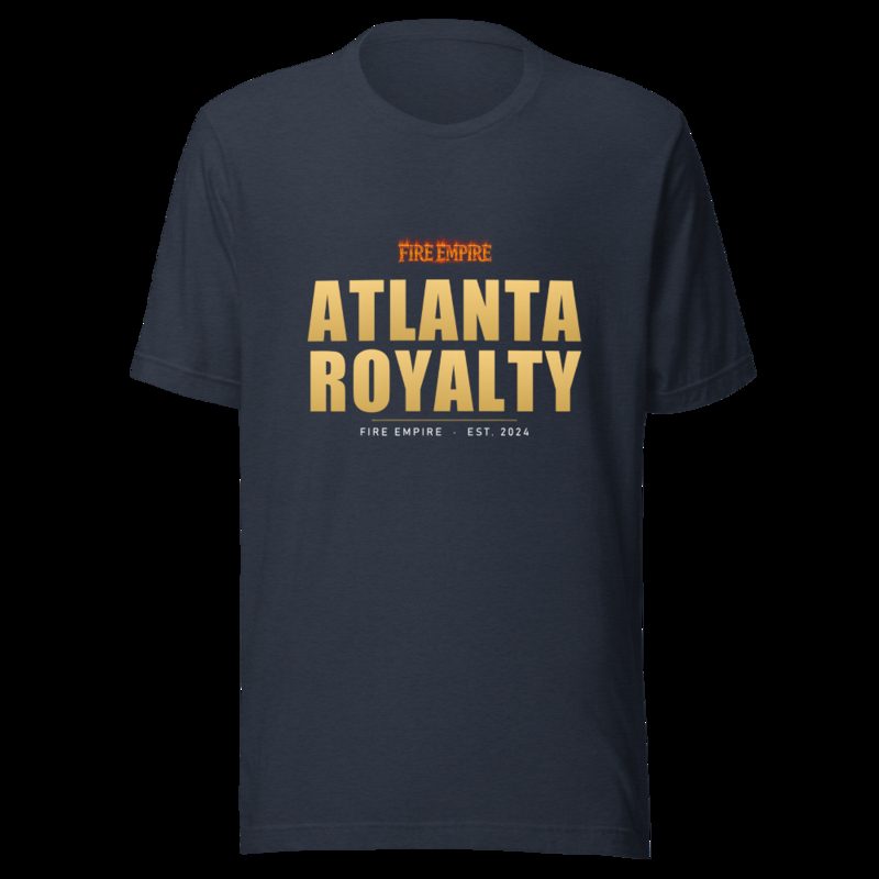 Fire Empire Atlanta Royalty Tee Heather Navy