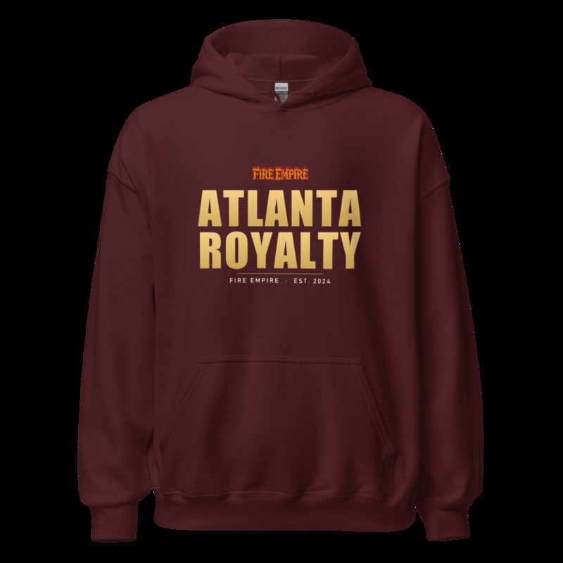 Fire Empire Atlanta Royalty Hoodie Maroon