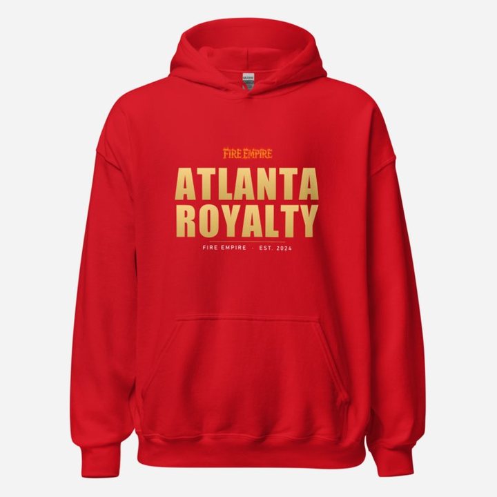 Fire Empire Atlanta Royalty Hoodie in Red