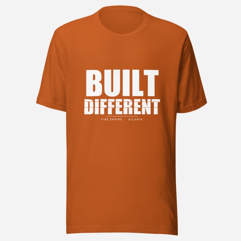 Fire Empire Built Different Tee Autumn