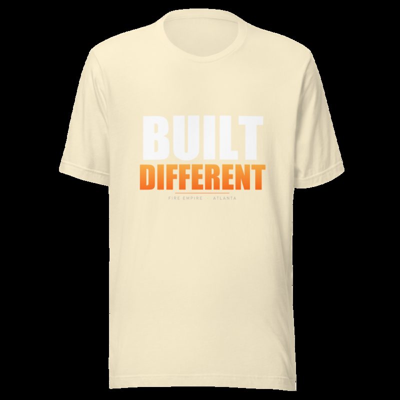 Fire Empire Built Different Tee Natural