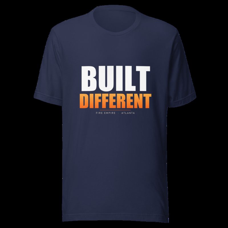Fire Empire Built Different Tee Navy