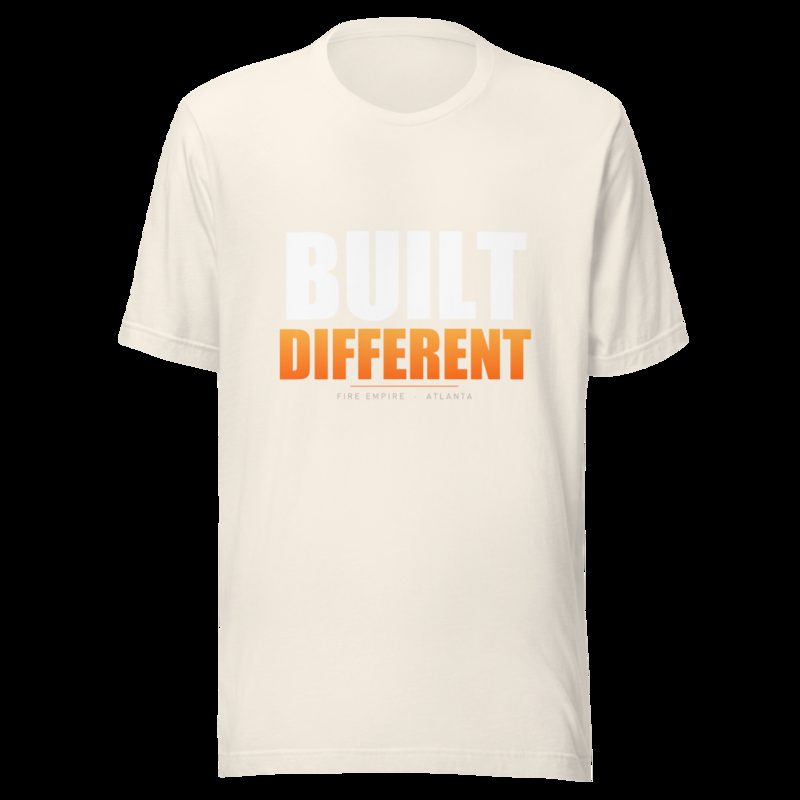 Fire Empire Built Different Tee Vintage White