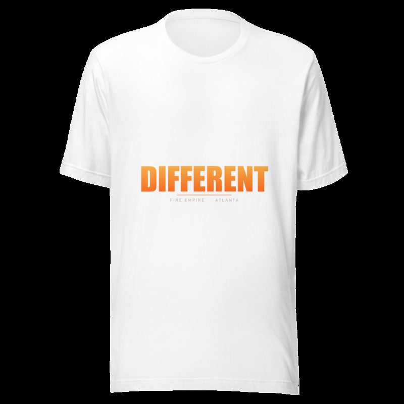 Fire Empire Built Different Tee White