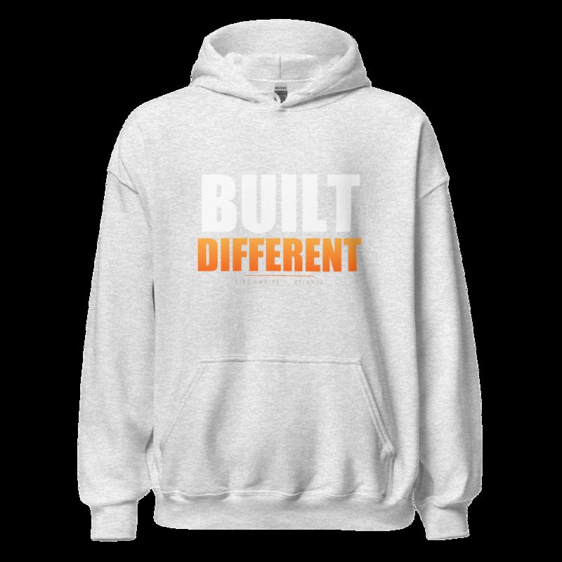 Fire Empire Built Different Hoodie Ash