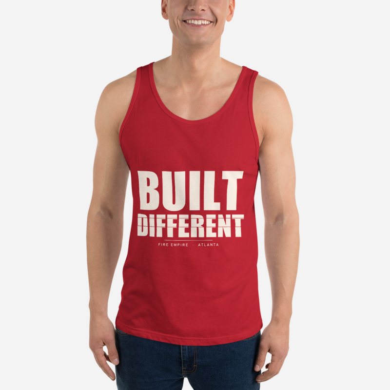 Fire Empire Built Different Tank in Red