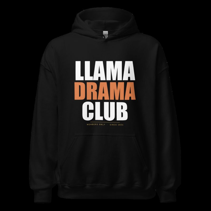 Al Drama Llama Drama Club Hoodie