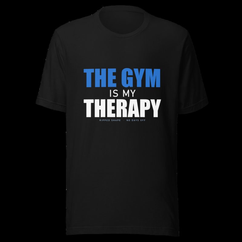 Ripped Shape Gym Therapy Tee