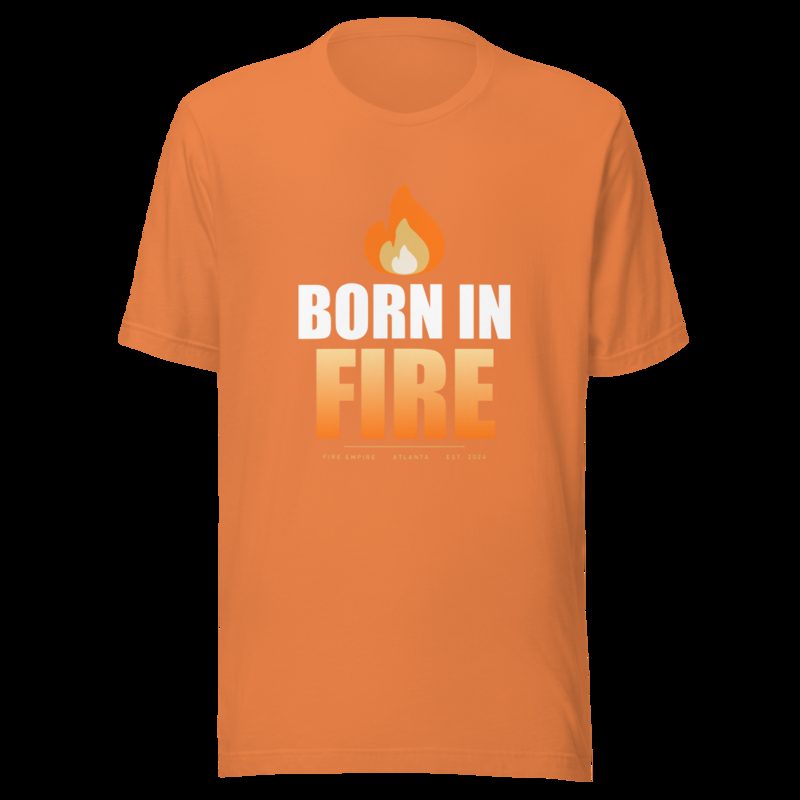 Fire Empire Born In Fire Lux Tee Burnt Orange