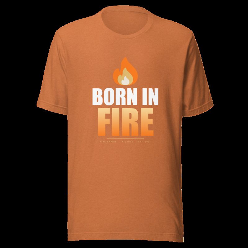 Fire Empire Born In Fire Lux Tee Heather Autumn