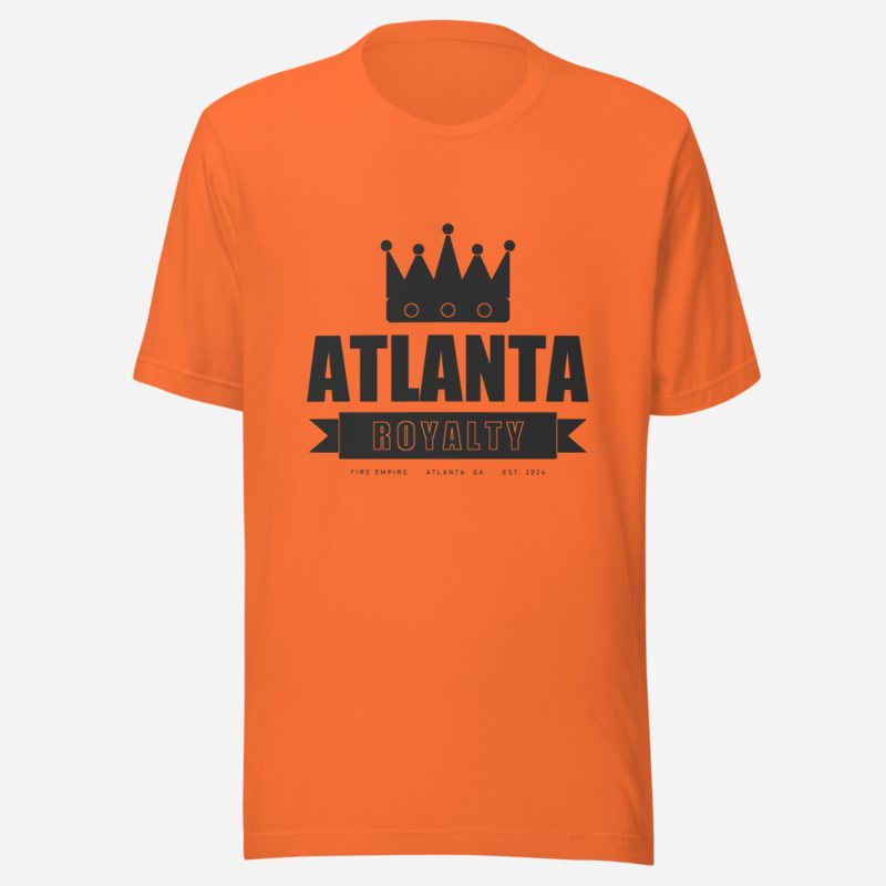 Fire Empire Atlanta Royalty Lux Tee in Orange