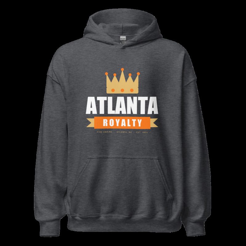 Fire Empire Atlanta Royalty Lux Hoodie Dark Heather