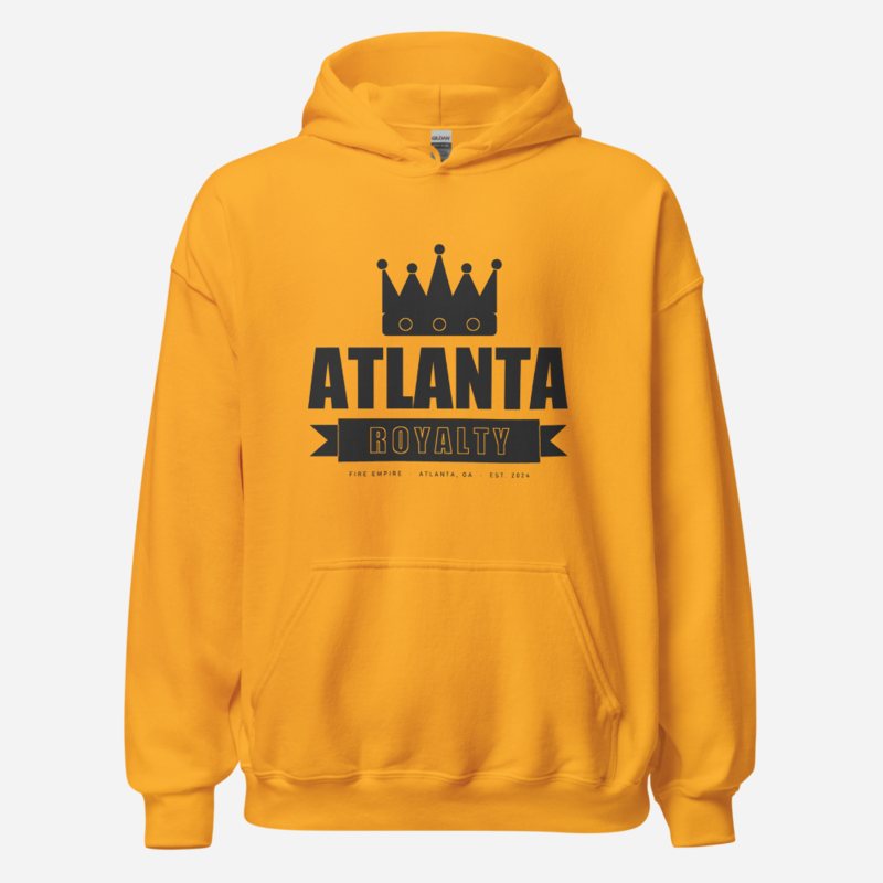 Fire Empire Atlanta Royalty Lux Hoodie in Gold
