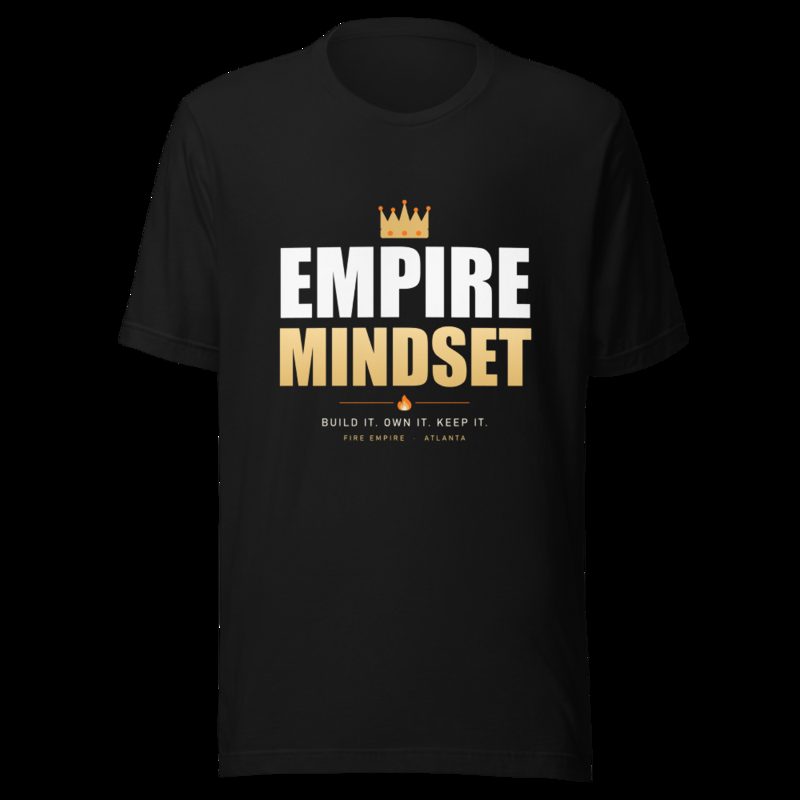 Fire Empire Empire Mindset Lux Tee Black