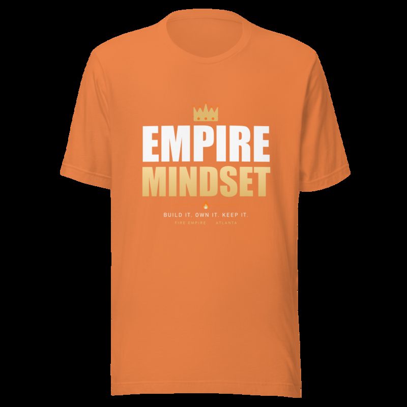 Fire Empire Empire Mindset Lux Tee Burnt Orange