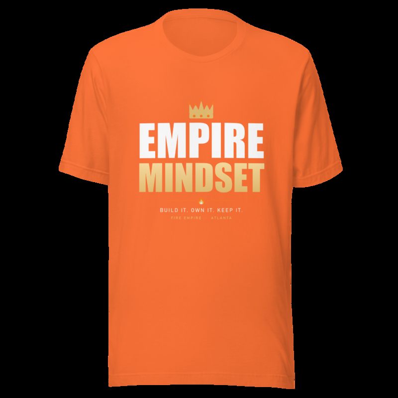 Fire Empire Empire Mindset Lux Tee Orange