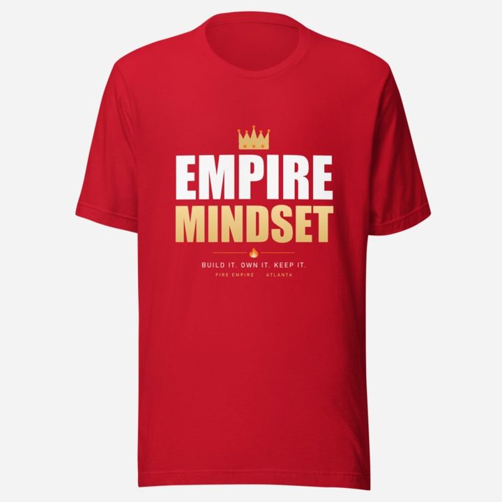 Fire Empire Empire Mindset Lux Tee in Red