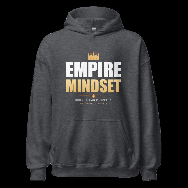 Fire Empire Empire Mindset Lux Hoodie Dark Heather