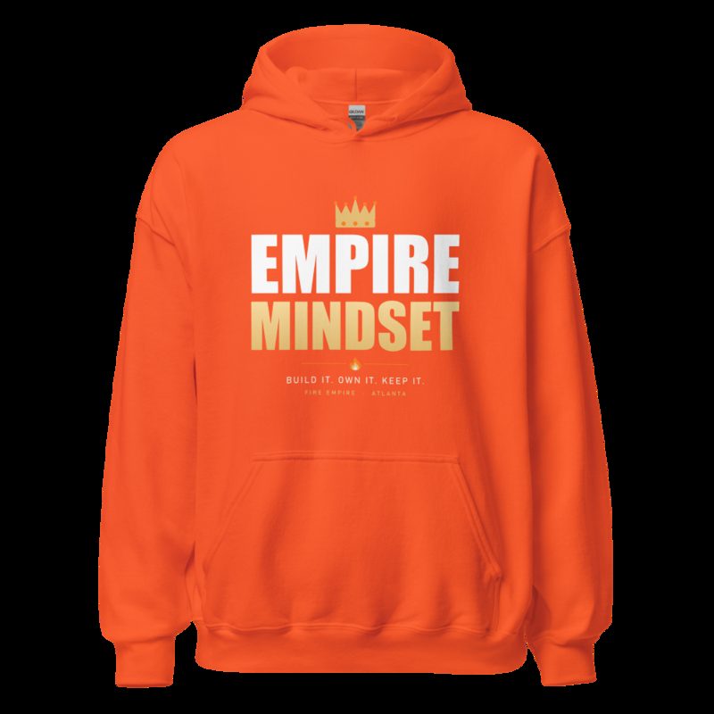 Fire Empire Empire Mindset Lux Hoodie Orange