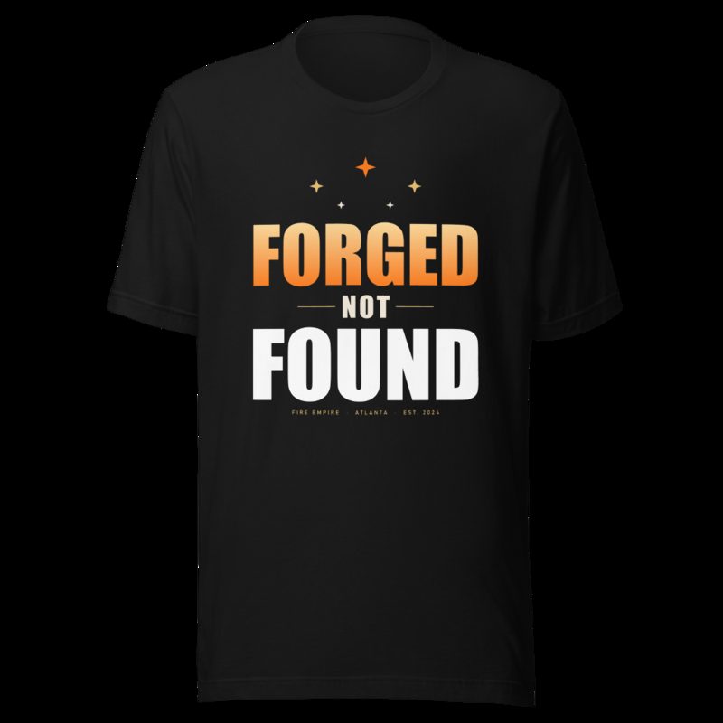 Fire Empire Forged Not Found Lux Tee Black