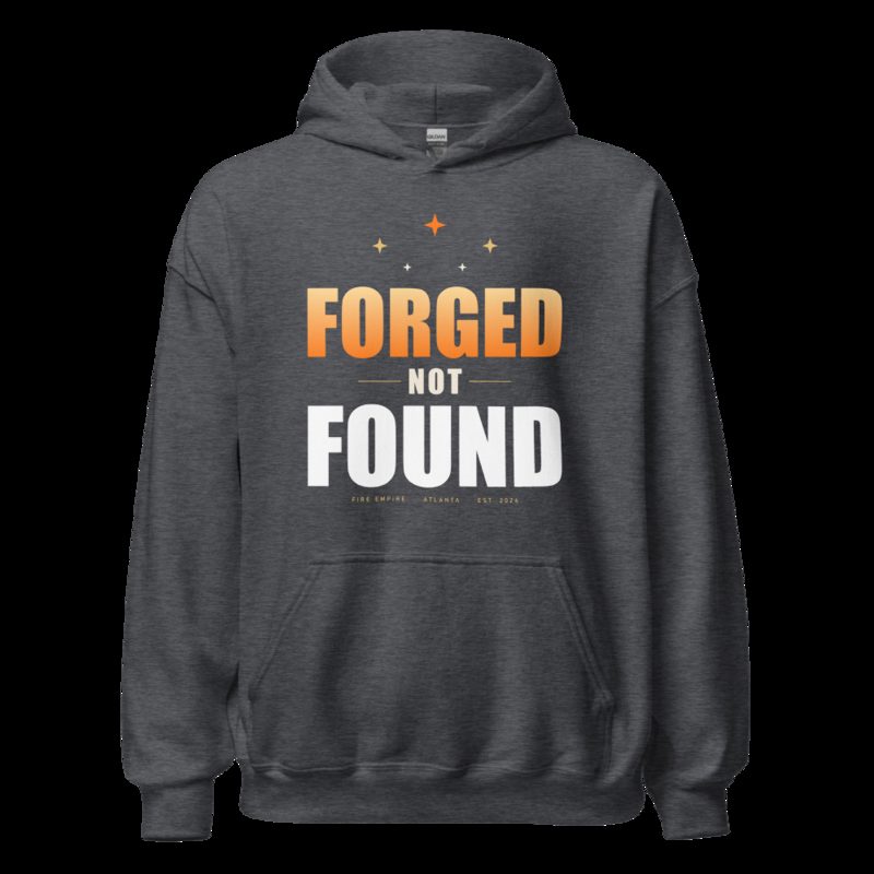 Fire Empire Forged Not Found Lux Hoodie Dark Heather