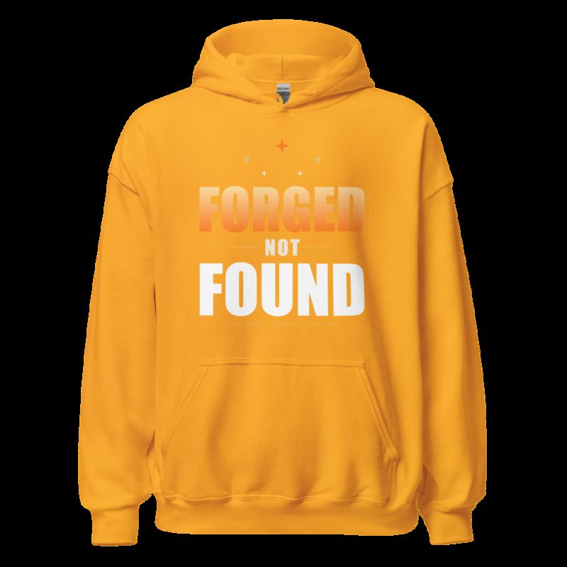 Fire Empire Forged Not Found Lux Hoodie Gold