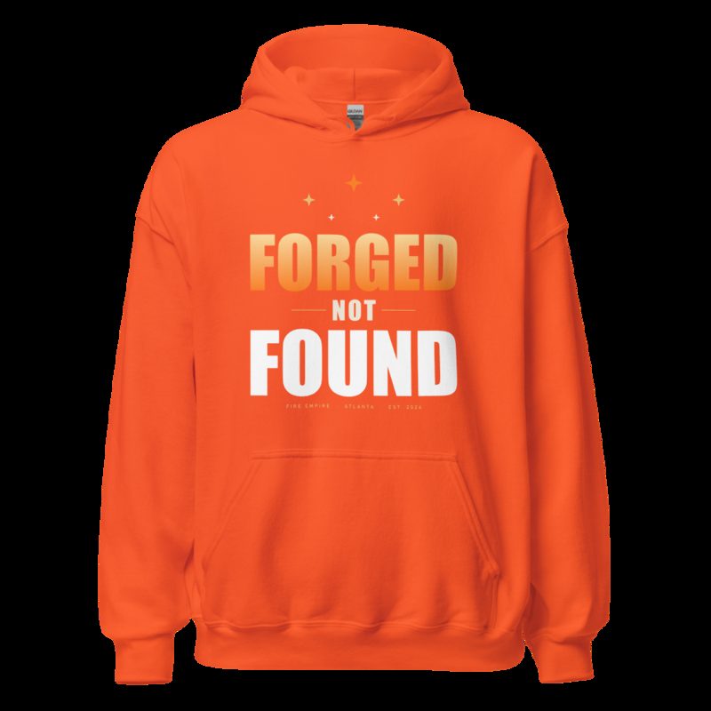 Fire Empire Forged Not Found Lux Hoodie Orange