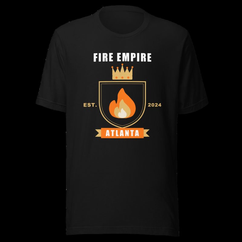 Fire Empire Atlanta Crest Lux Tee Black