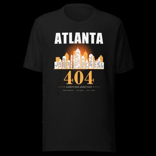 Fire Empire Atlanta 404 Skyline Empire Tee Black