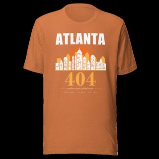 Fire Empire Atlanta 404 Skyline Empire Tee Heather Autumn