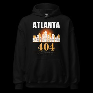 Fire Empire Atlanta 404 Skyline Empire Hoodie Black