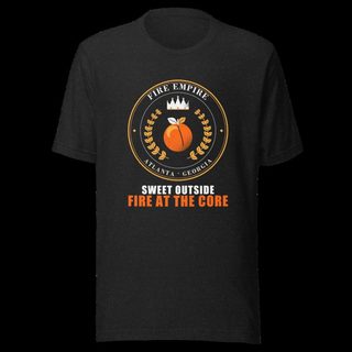 Fire Empire Fire At The Core Empire Tee Black Heather