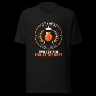 Fire Empire Fire At The Core Empire Tee Black