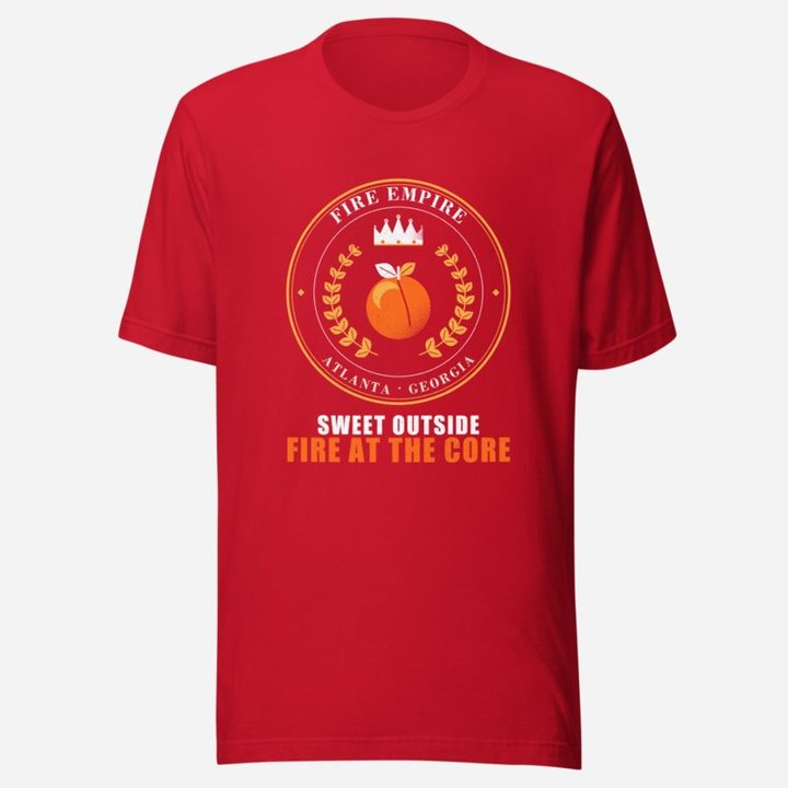 Fire Empire Fire At The Core Empire Tee in Red