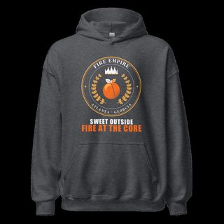 Fire Empire Fire At The Core Empire Hoodie Dark Heather