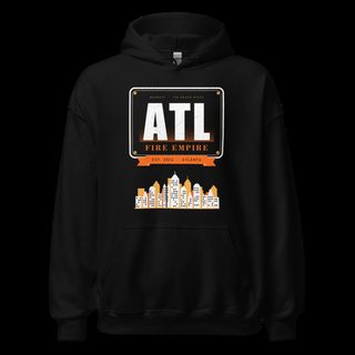 Fire Empire ATL Plate Empire Hoodie Black