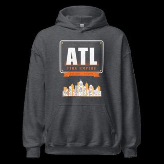 Fire Empire ATL Plate Empire Hoodie Dark Heather