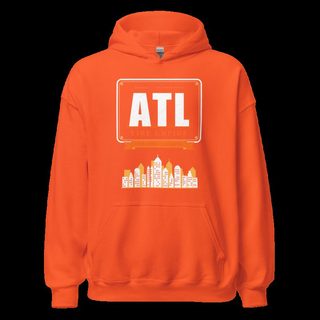 Fire Empire ATL Plate Empire Hoodie Orange