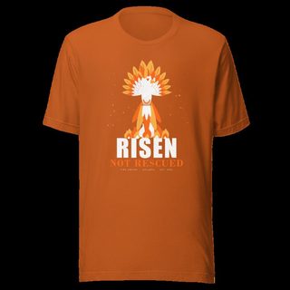 Fire Empire Risen Not Rescued Empire Tee Autumn