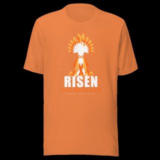 Fire Empire Risen Not Rescued Empire Tee Burnt Orange