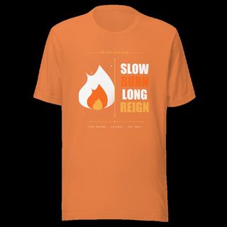 Fire Empire Slow Burn Long Reign Empire Tee Burnt Orange