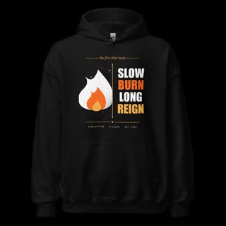 Fire Empire Slow Burn Long Reign Empire Hoodie Black