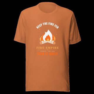 Fire Empire Keep The Fire Fed Empire Tee Heather Autumn