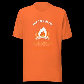 Fire Empire Keep The Fire Fed Empire Tee Orange